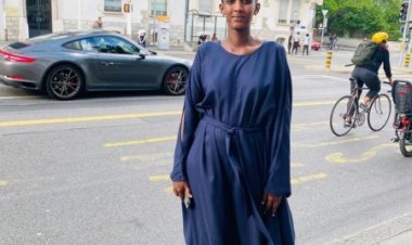 Miss Kalimpinya yagaragaye mu birori byo kumurika imideli mu Busuwisi