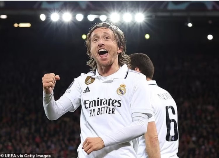 Ubwumvane buracyari bwose hagati ya Luka Modric na Real Madrid
