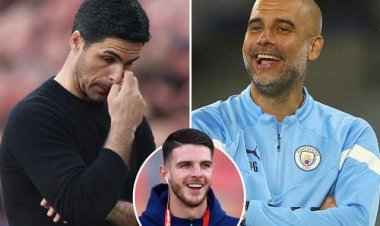 Man.City ikomeje kubangamira Arsenal mu kibuga no hanze yacyo