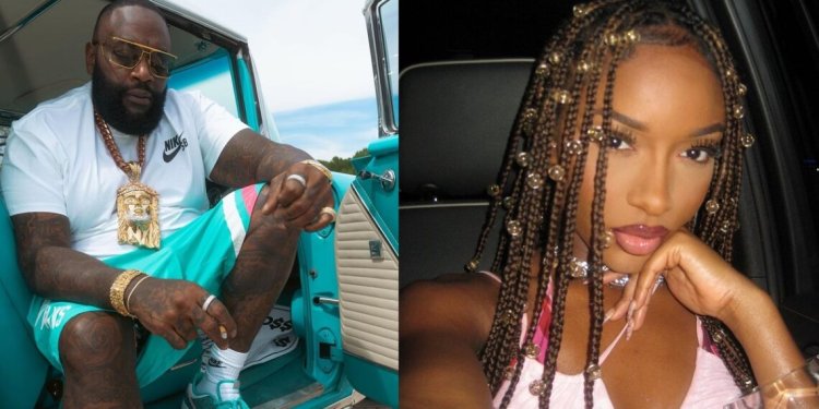Rick Ross yihebeye Ayra Starr