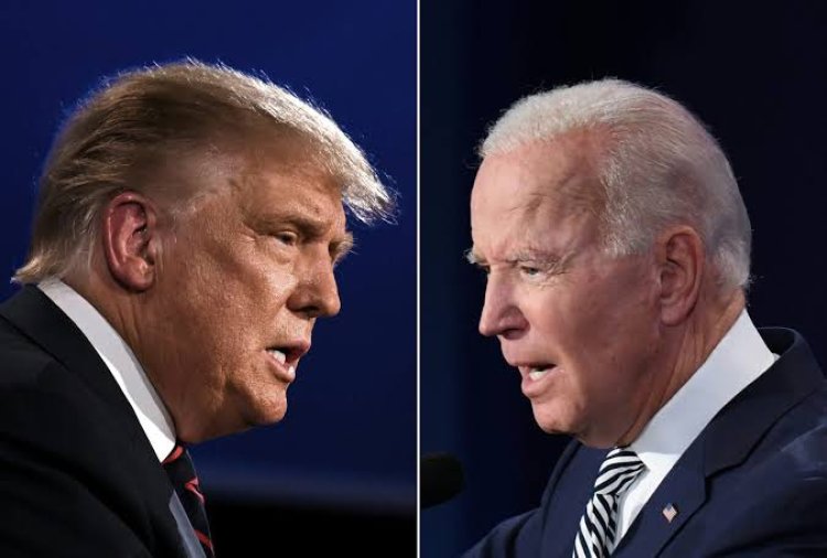 Trump yarahiriye gufata ku gakanu Biden n'umuryango we wose