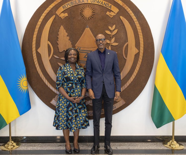 Perezida Kagame yakiriye umwe mu bayobozi ba Banki y'Isi