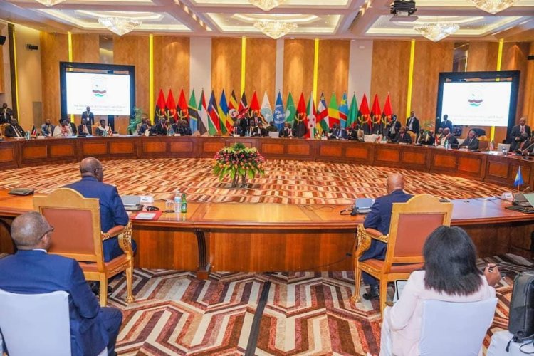 Imiryango irimo EAC na SADC iteraniye i Luanda yiga ku kibazo cya DRC