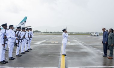 Perezida Kagame yasesekaye muri Trinidad and Tobago