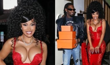 Cardi B yaburiye abakobwa kudahirahira ku mugabo we Offset