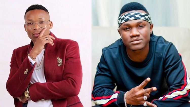 Bendaga gukorana indirimbo! Mbosso yarikocoye ku runturuntu hagati ye na Otile Brown