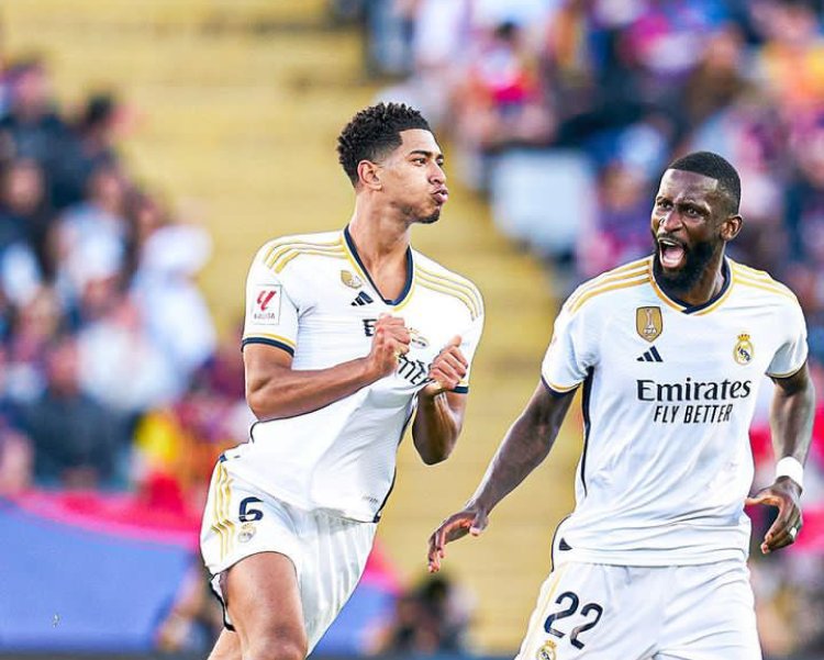 Bellingham yakuye Real Madrid mu nzara za FC Barcelona