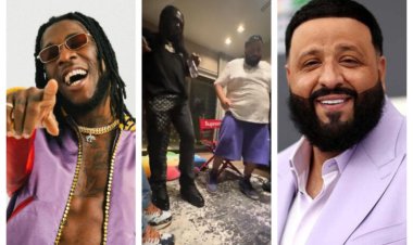 Dj Khaled yatangaje ko agiye gukorana na Burna Boy ku muzingo we mushya