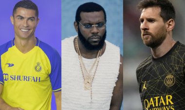 Odumodublvck yavuze uwo yemera hagati ya Ronaldo na Messi