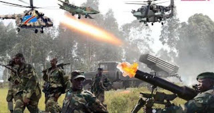 M23 na FARDC bongeye gusukanaho toni za bombe