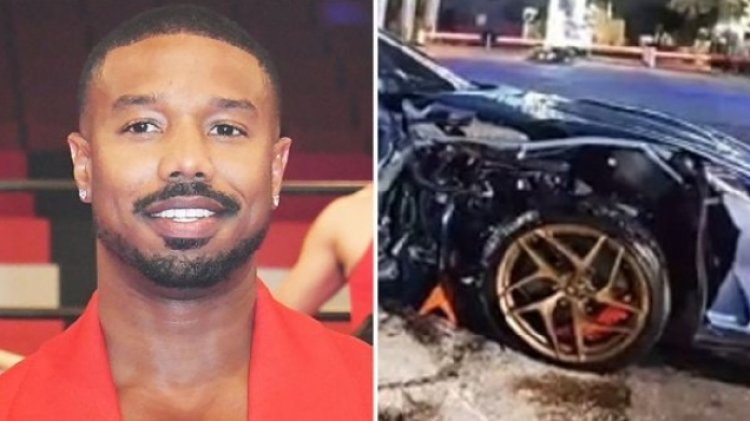 Polisi yaremye agatima abari bahangayikiye Michael B Jordan uherutse gukora impanuka ikomeye