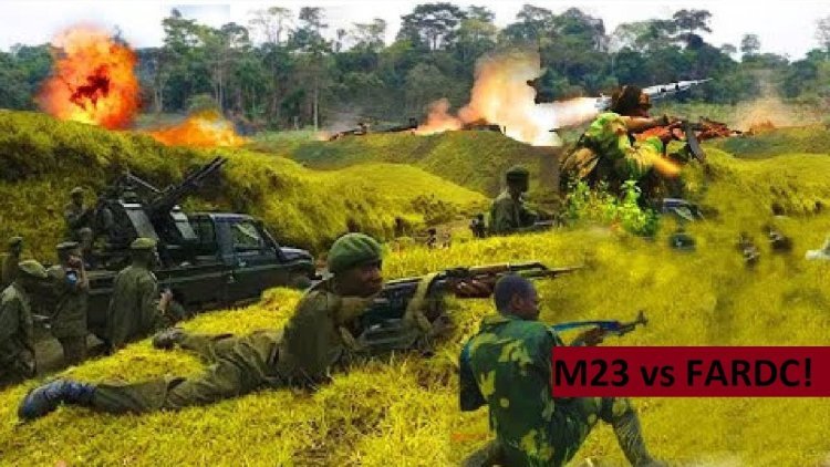FARDC na SADC bakubise ahababaza M23