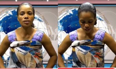 Umunyamakuru wasomye amakuru ahetse umwana akomeje kurikoroza