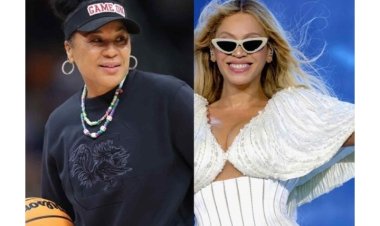 Beyonce yatewe ishema n'umutoza Dawn Staley n'ikipe ye ya Gamecocks