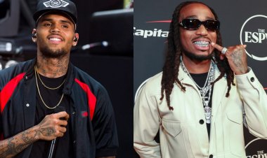 Chris Brown yakoze mu jisho Quavo
