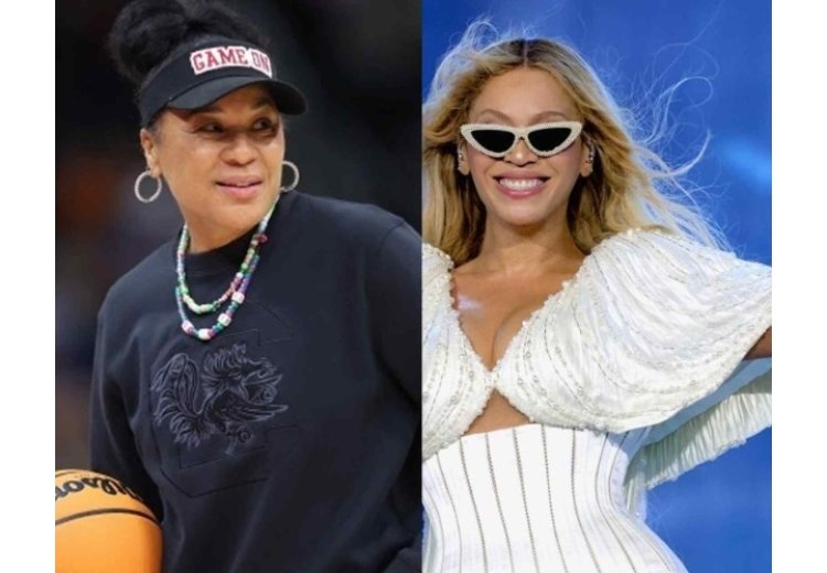 Beyonce yatewe ishema n'umutoza Dawn Staley n'ikipe ye ya Gamecocks