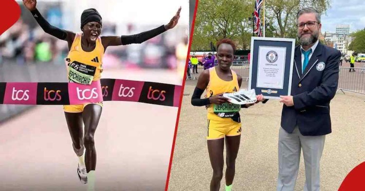 Umunya-Kenya yaciye agahigo muri London Marathon 2024