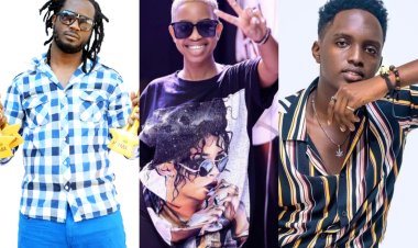 Joshua Baraka yambitswe ikamba ry'umuhanzi mwiza, Bebe Cool abisinyaho