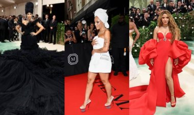 Imyambarire idasazwe yaranze ibirori by’imideli bya Met Gala 2024 (Amafoto)