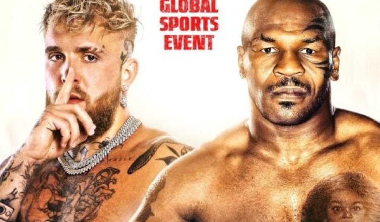 Umukino wa Mike Tyson na Jake Paul uzareba umugabo usibye undi