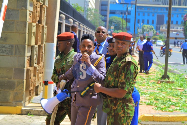 Eric Omondi yafunzwe