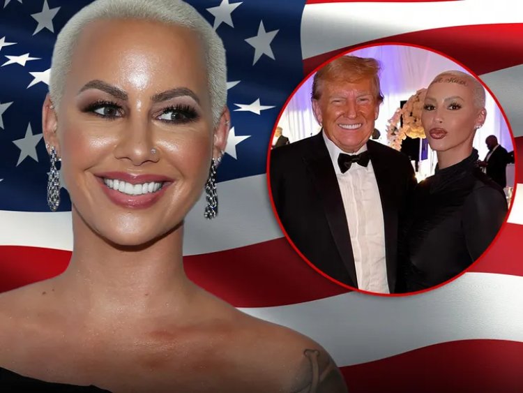 Amber Rose akomeje kunamba kuri Donald Trump