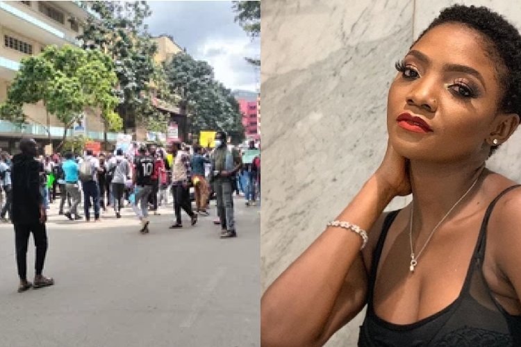 Simi na we ari inyuma y'urubyiruko rwo muri Kenya