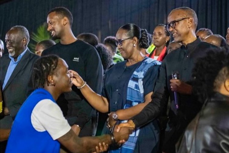 Akari ku mutima wa Bushali wakozwe mu biganza na Perezida Kagame