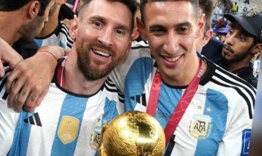 Lionel Messi yageneye ibaruwa Angel Di Maria