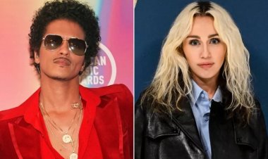 Miley Cyrus yagejejwe mu nkiko kubera indirimbo ya Bruno Mars