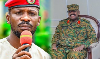 Bobi Wine yibasiye mu buryo bukomeye Gen. Muhoozi 