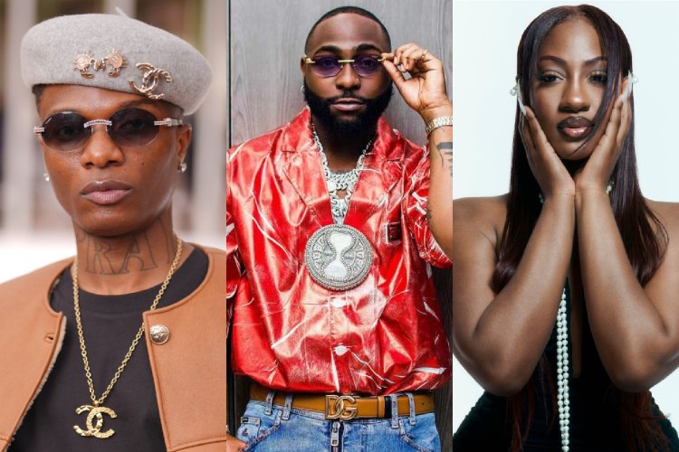 Indirimbo za Davido, Tems na Wizkid zakuwe kuri Boomplay