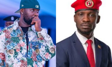 Eddy Kenzo abona Bobi Wine nk'ikibazo mu muziki wa Uganda
