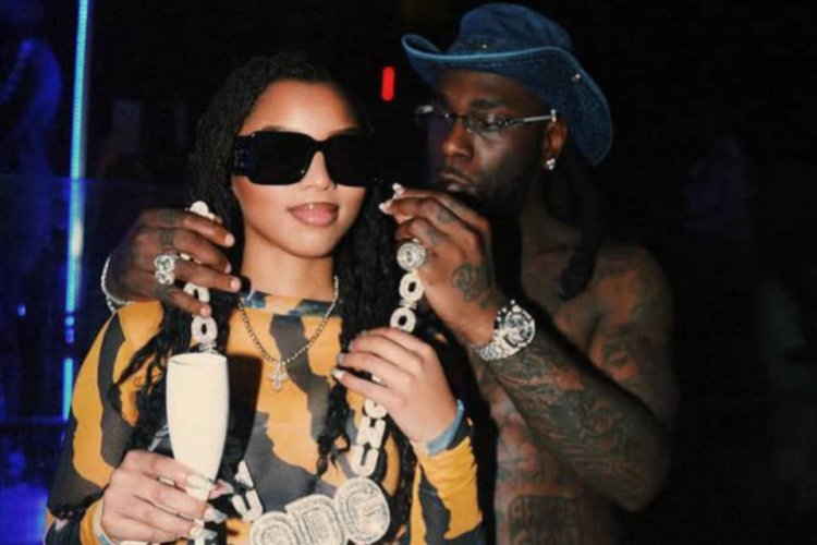 Chloe Bailey yakomoje ku rukundo rwe na Burna Boy