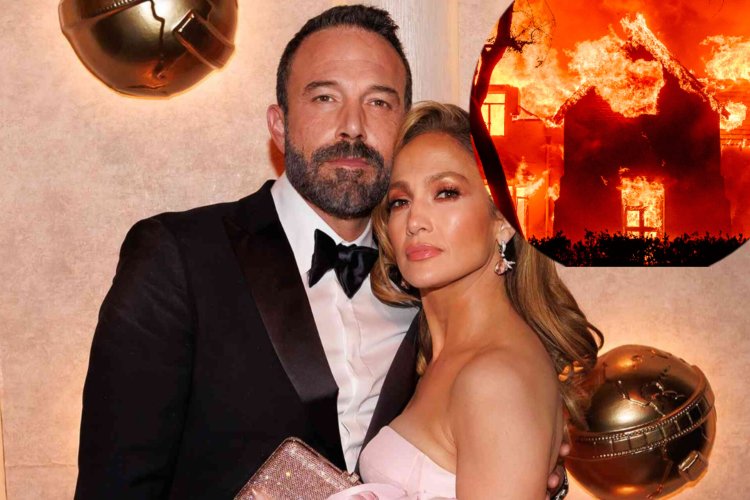 Inkongi y'umuriro yagaruye amarangamutima hagati ya Jennifer Lopez na Ben Affleck
