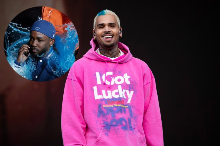 Nyuma ya Kendrick Lamar abafana ba Chris Brown bakamejeje