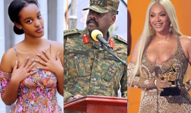Nyuma y'abarimo Kayumba Darina, Gen. Muhoozi Kainerugaba yamaramaje ashaka Beyoncé