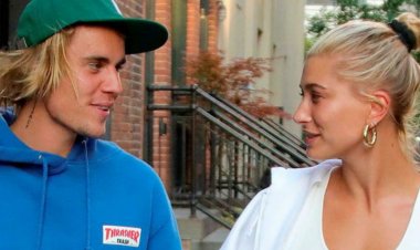 Justin Bieber yikomanze ku gatuza yirahira ko yashakanye na Hailey Bieber