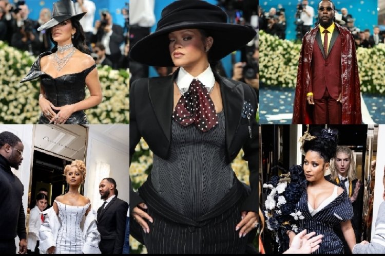 AMAFOTO: Uko bamwe mu byamamare baserutse mu birori bya Met Gala 2025
