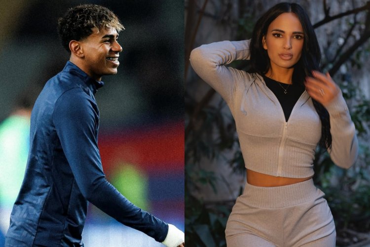 Rurageretse hagati ya Lamine Yamal n'umukobwa ukina filime z'urukozasoni