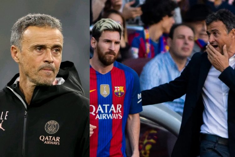 Luis Enrique yashimagije Lionel Messi mbere y'uko PSG icakirana na Inter Miami
