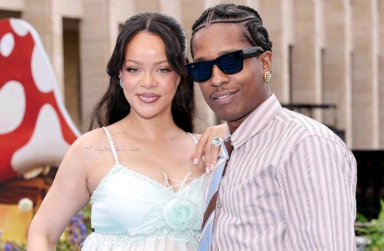 A$AP Rocky yaciye amarenga y'igitsina cy’umwana wa gatatu Rihanna atwite