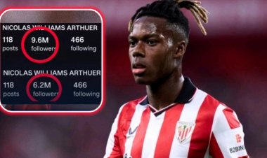 Nico Williams guhemukira Barcelona byatangiye kumukoraho