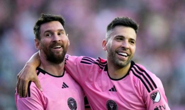 MLS yafatiye ibihano Messi na Jordi Alba baherutse gutererana bagenzi babo