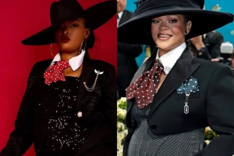 Rufonsina akomeje kuvugisha benshi nyuma yo kugaragara mu isura ya Rihanna