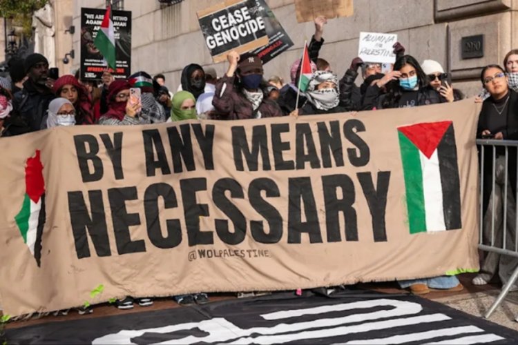 Kaminuza ya Columbia yirukanye bamwe mu banyeshuri bigaragambije bamagana Israel
