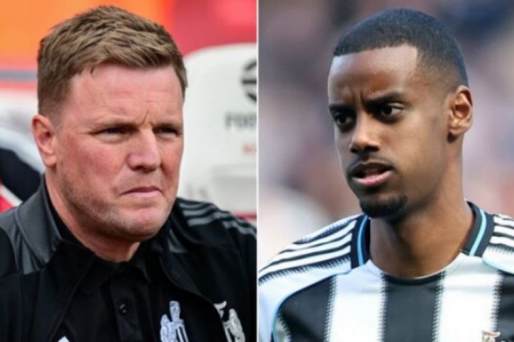 Eddie Howe Newcastle yaciye amarenga y'isohoka rya Alexander Isak