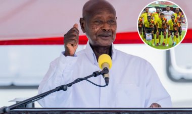 Perezida Museveni yageneye ishimwe  ikipe y'igihugu iri muri CHAN