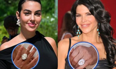 Georgina Rodriguez yambitswe impeta irimo kugereranywa n'iya Lauren Sánchez, umugore wa Jeff Bezos 