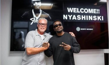 Nyashinski yasinye muri Sony Music